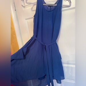 Naked Zebra Royal Blue Sleeveless Top